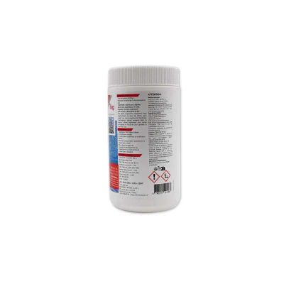 Chlore piscine 10 actions galets 200 g seau de 1 kg - BESTWAY