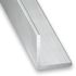 Cornière inégale aluminium brut 40 x 20 x 1,5mm 1m CQFD