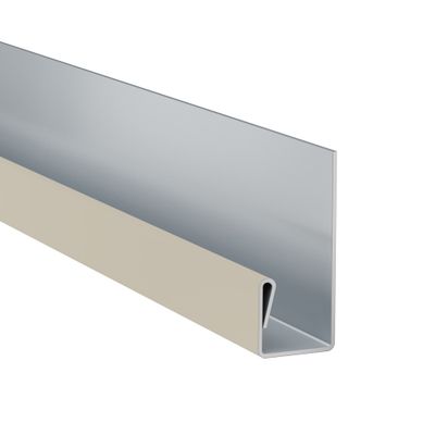 Profil de terminaison alu bardage Hardie Plank VL brun khaki - longueur 3000 mm - JAMES HARDIE