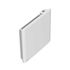Radiateur à inertie sèche MANA double fonte blanc horizontal 2000 W  BESTHERM