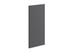 Joue de finition pour meuble haut de cuisine Mallorca gris plomb mat 70 x 31 cm OFITRES
