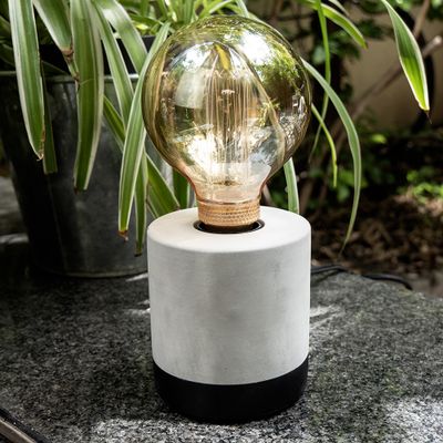 Ampoule LED G125 Hologramme globe verre ambré 4 W = 200 Lumens blanc chaud XANLITE