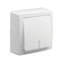 Bouton poussoir en saillie Blok avec témoin lumineux blanc - DEBFLEX