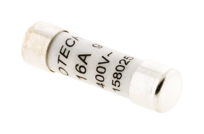 Fusibles 8,5 x 31,5 mm 16 A par 3