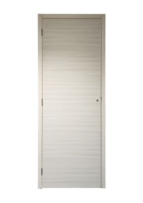 Bloc-porte postformé H.204 x l.73 cm décor mélaminé IVOIRE poussant droit - SMIS