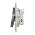 Interrupteur va-et-vient et bouton poussoir aluminium - Odace 2011 SCHNEIDER ELECTRIC