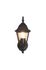 Applique extérieur montante E27 Livenza noir IP44 60W - TRIO