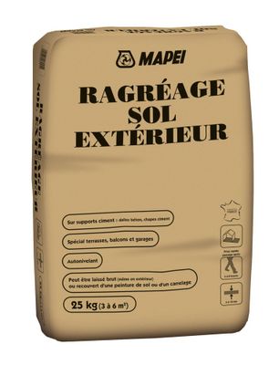 Ragréage sol extérieur 25 kg MAPEI