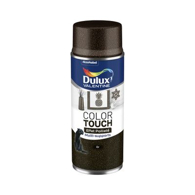 Bombe de peinture Color Touch effet pailleté or 400 mL - DULUX VALENTINE