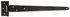 Penture anglaise 400 mm noir ALBERTS