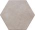 Carrelage sol intérieur hexagone blanc BIBULCA ép 9 mm 20 x 17,5 cm paquet de 0,71 m² IMSO