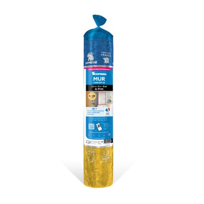 Isolant mince MUR CONFORT Epaisseur 30 mm - l.1.5 x L.10 m SOPREMA
