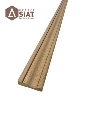 Chambranle ayous rabotée non traitée - Ép.9 x l.34 mm - L.2.20 m - GROUPE SIAT