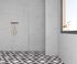 Paroi de douche latérale fixe 80x185 cm profilé chrome verre transparent 4 mm Primera - OCEA