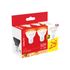 Ampoules LED SMD GU10 4,5W = 345 lumens blanc chaud par 3 - XANLITE