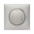 Variateur de lumière connecté sans neutre + plaque Aluminium - Dooxie with Netatmo LEGRAND
