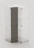 Porte battante d'angle Creo graphite 2012 x 398 mm OFITRES