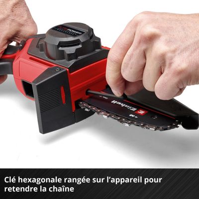 Elagueuse sans fil GE-PS 18/15 avec sac EINHELL