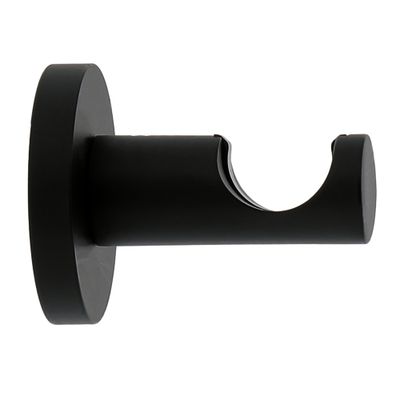 Support ouvert en métal diam 20 mm Finition Noir mat - MOBOIS