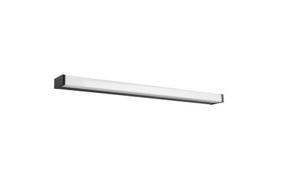 Réglette LED 120cm Fabio noir 1400 lumens blanc chaud - TRIO