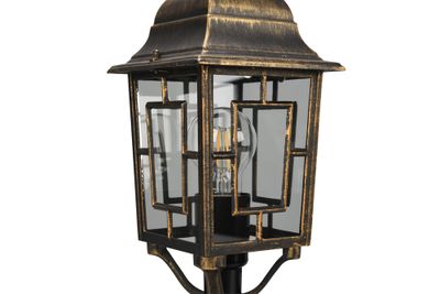 Borne extérieur E27 47,5cm Volturno rouille  IP44 60W - TRIO