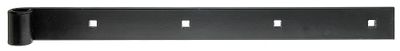 Penture droite longueur 400 mm diamètre 14 mm 35 x 5 mm noire