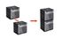 Bac de rangement plastique empilable par 3 - TACTIX