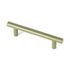 Poignée de meuble cylindrique inox vert olive entraxe 96 mm REI