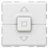 Interrupteur volet roulant encastrable 3 boutons 2 modules Blanc - Mosaic LEGRAND