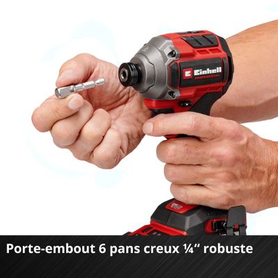 Visseuse à chocs sans fil 18 V POWER X CHANGE TP-CI 18/250-C Li (Brushless) - EINHELL