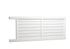 Portail coulissant aluminium LEO l.4,00 x H.1,70 m blanc  - PREFALU