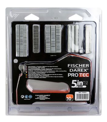Kit agrafeuse métal 5 en 1 FISCHER DAREX