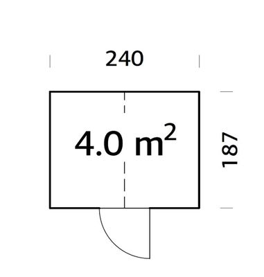 Extension pour serre de jardin Emilia en bois autoclave - 4 m² intérieur - Livraison à domicile - PALMAKO