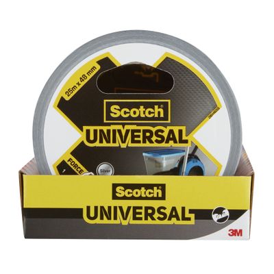 Ruban adhésif de réparation toile Universal gris 50 m x 48 mm - SCOTCH