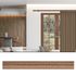 Tringle à rideaux en bois 2 m diam 20 mm Finition Chêne - MOBOIS