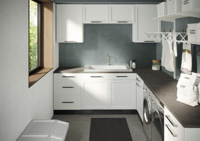 Plan de travail décor quartz 2000 x 640 x 38 mm FAB