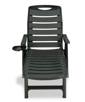 Bain de soleil polypropylène gris anthracite PREMIERE - GRANDSOLEIL