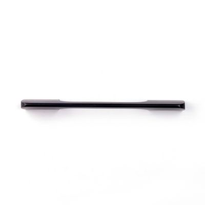 Poignée de meuble aluminium noir mat entraxe 128 mm REI