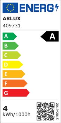 Ampoule LED E27 edison à filament 3,8W = 806 lumens blanc chaud - ARLUX