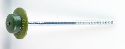 Pointes à tête moulées vertes par 100 ONDULINE