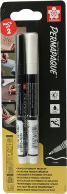 Marqueur noir/blanc par 2 - FISCHER DAREX