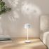 Lampe à poser extérieur rechargeable LED Jona blanc IP44 170 lumens blanc chaud - BRILLIANT