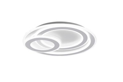 Plafonnier MITA rond blanc LED 74W 9000 lumens blanc dynamique CCT - TRIO