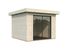 Studio de jardin en bois naturel Lydia - ép.28 mm - 11,5 m² hors-tout - Livraison à domicile incluse - WHITE WOOD
