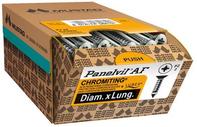 Vis parquet Torx 3.5 x 45 mm par 500 MUSTAD