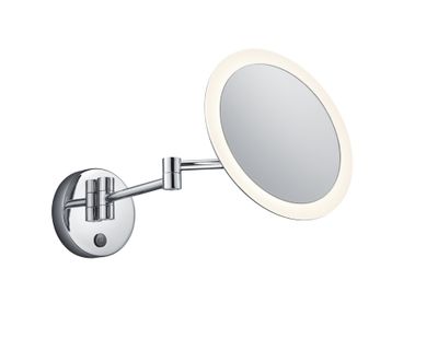 Applique miroir éclairant LED View chrome 280 lumens blanc chaud - TRIO