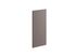Joue de finition pour demi-colonne Lotus basalte mat 130 x 57 cm OFITRES