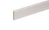 Plinthe bois MDF revêtue blanche - Ép.9 x l.95 mm - L.2.00 m - Lot de 5 - AJ TIMBER
