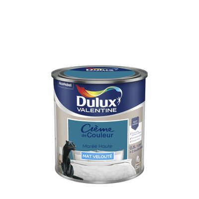 Peinture Crème de Couleur Marée Haute mat 500 ml - DULUX VALENTINE