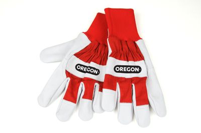 Gant de travail en cuir et tissu taille L - OREGON